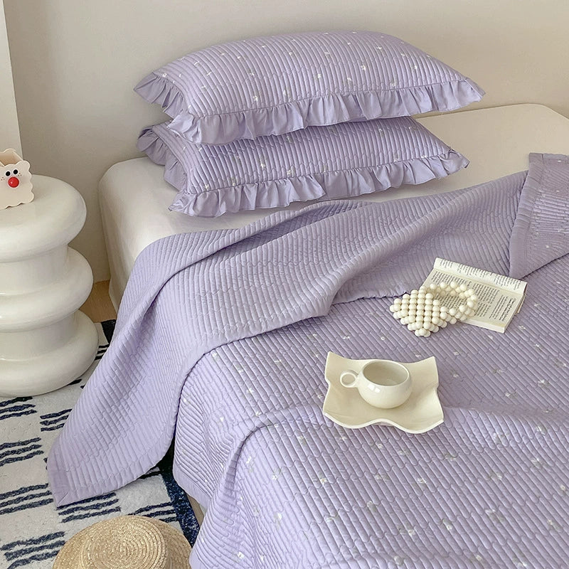 Tencel Quilt & Pillow Set - StuffedHome
