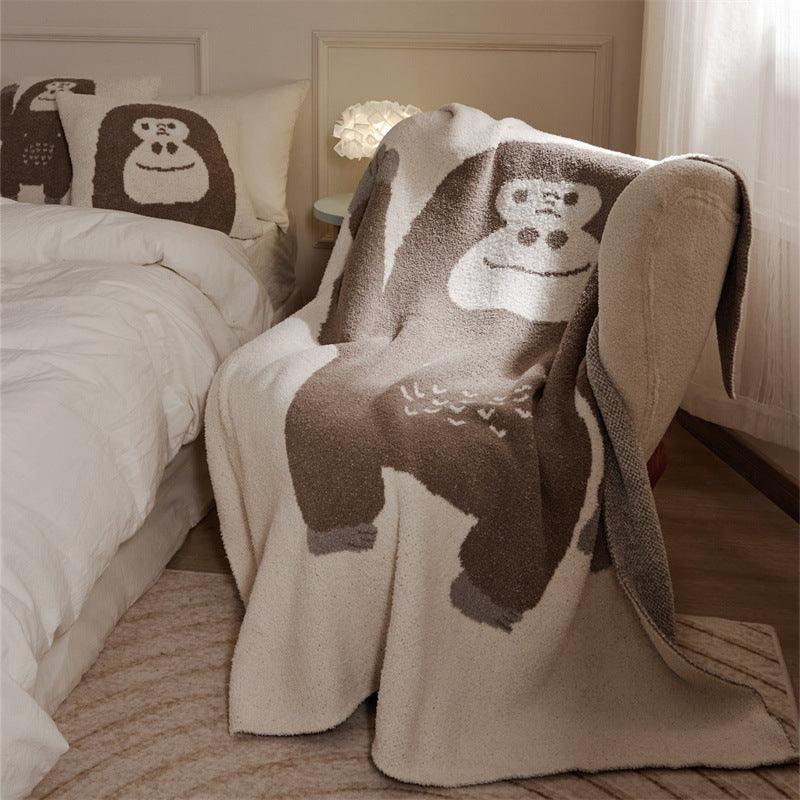 Throw Pillow and Blanket Set - StuffedHome
