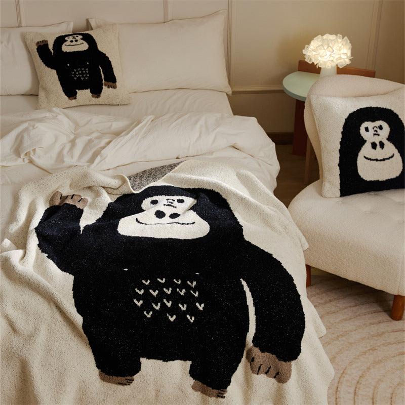 Throw Pillow and Blanket Set - StuffedHome