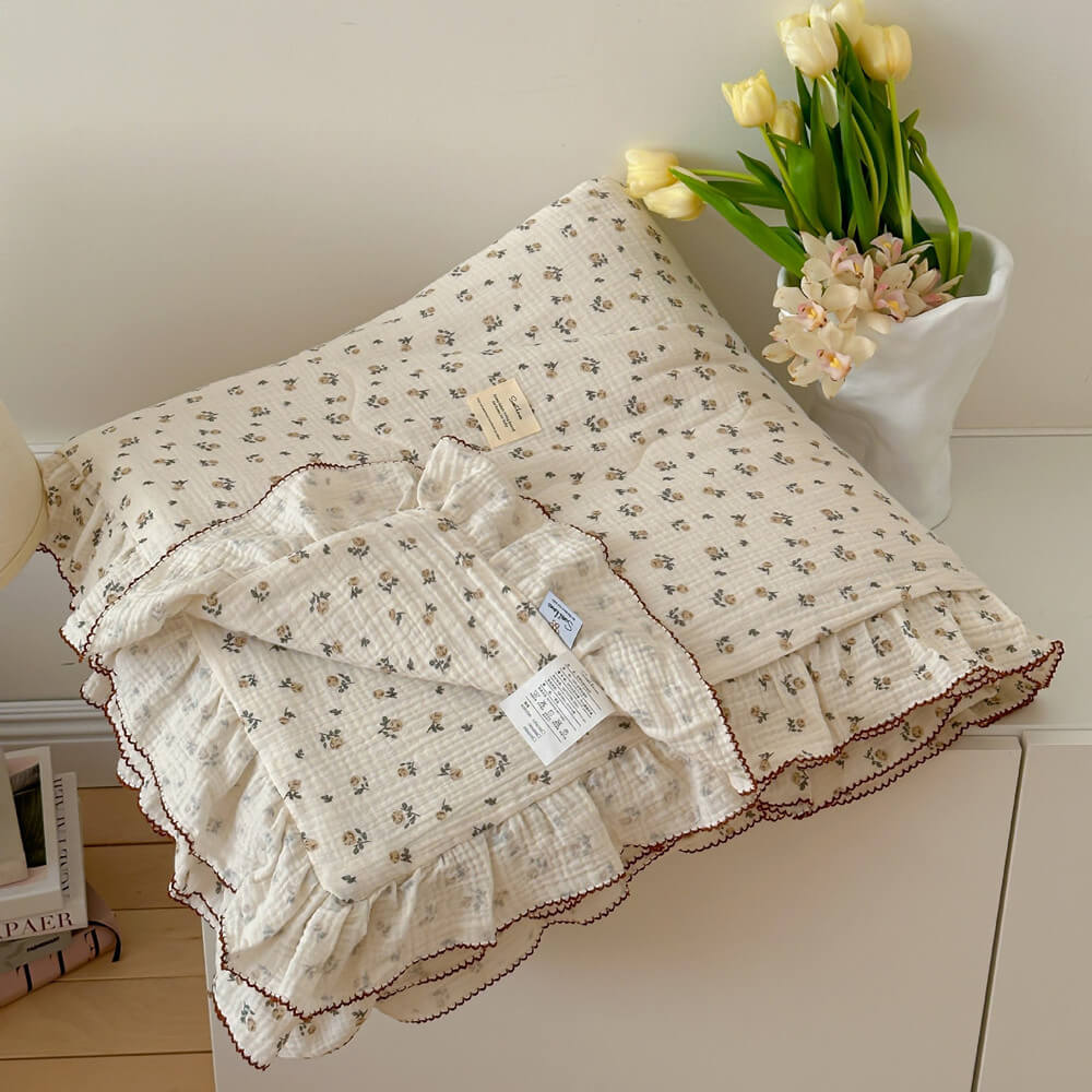 Cotton Floral Comforter Set - StuffedHome