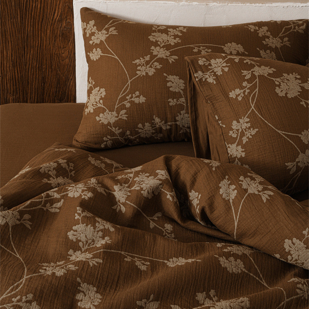 Cotton Gauze 4-Piece Bedding Set - StuffedHome