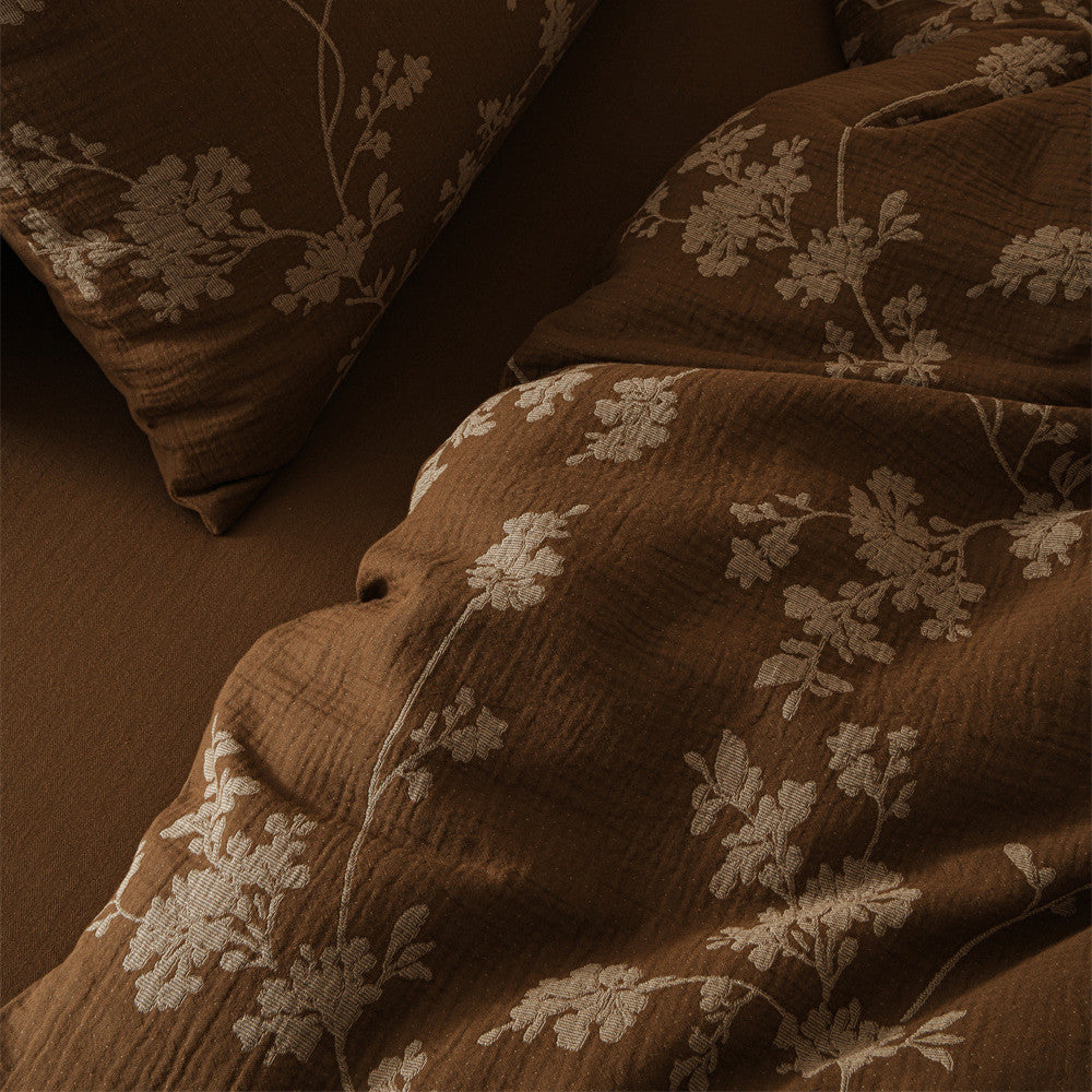 Cotton Gauze 4-Piece Bedding Set - StuffedHome