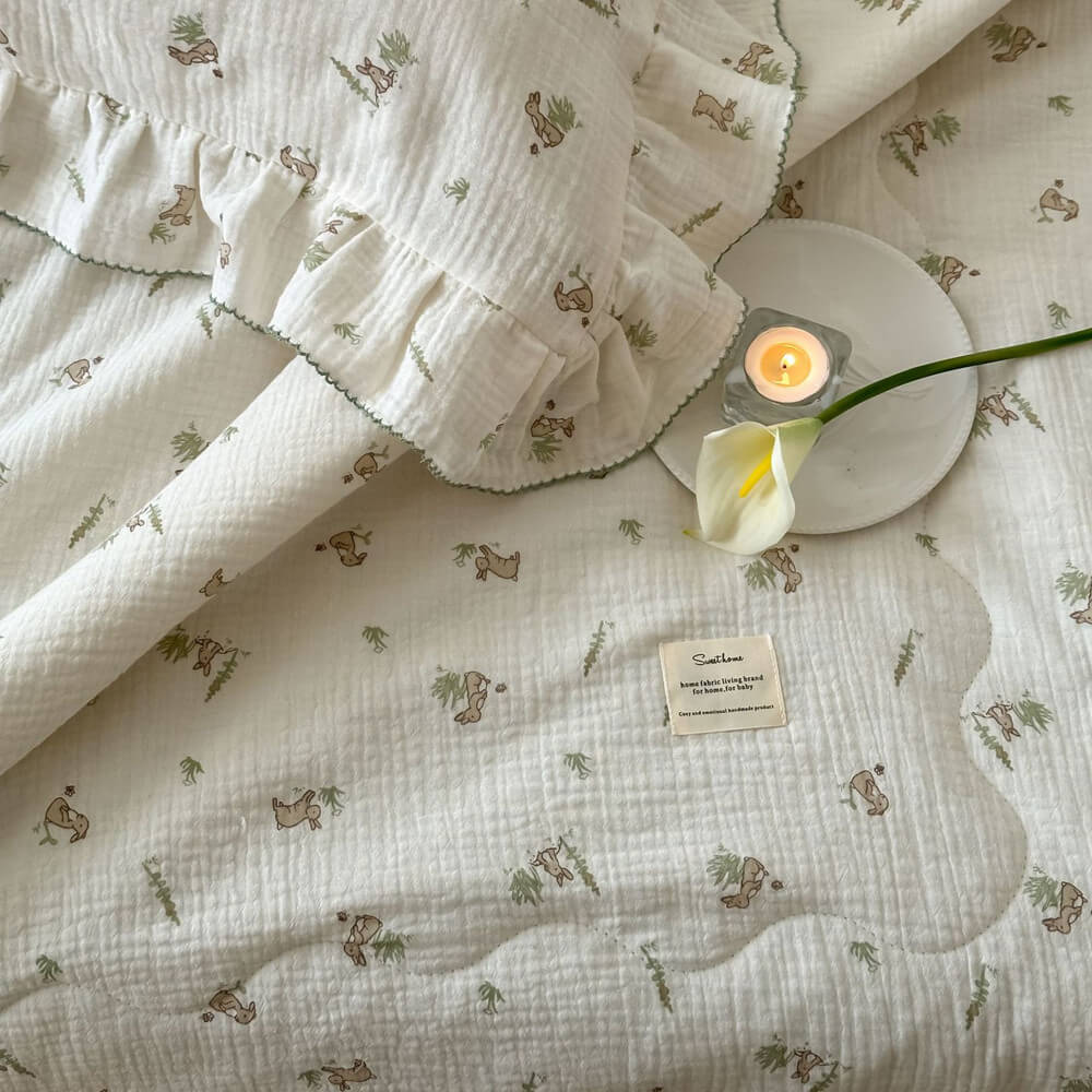 Cotton Comforter Set Twin - StuffedHome