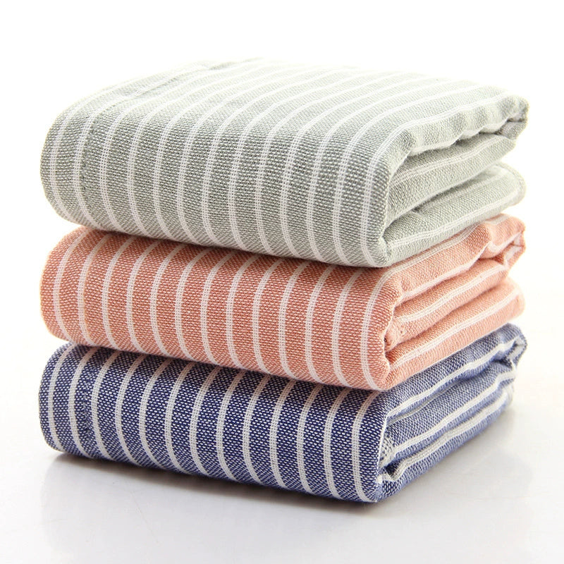 Striped Bath Towel Set - StuffedHome