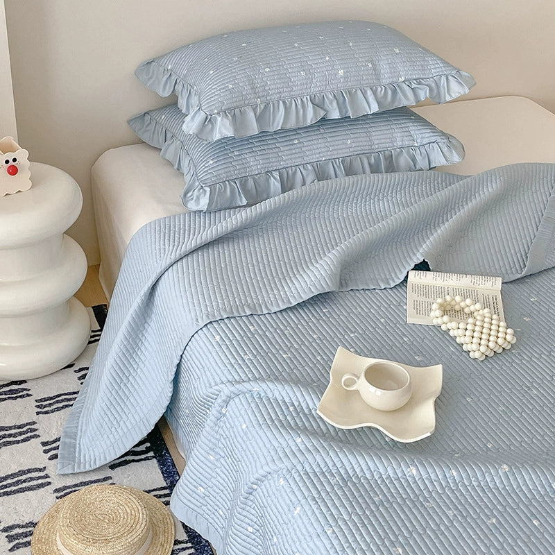 Tencel Quilt & Pillow Set - StuffedHome