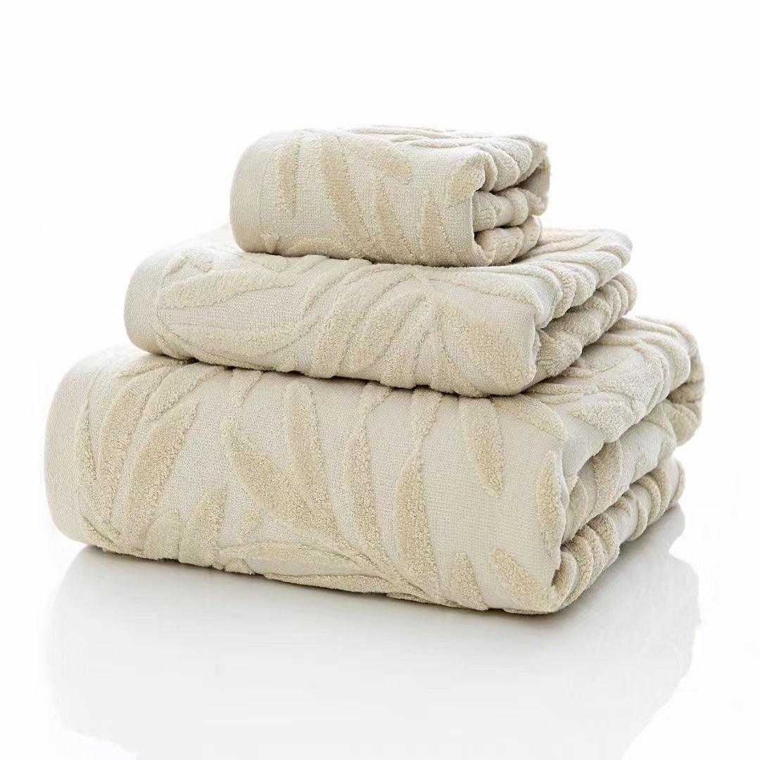 Cotton Bath Towel Set - StuffedHome
