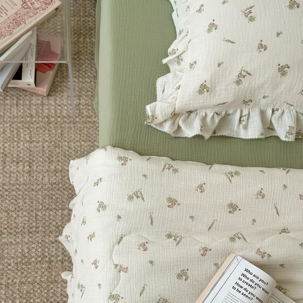 Cotton Comforter Set Twin - StuffedHome