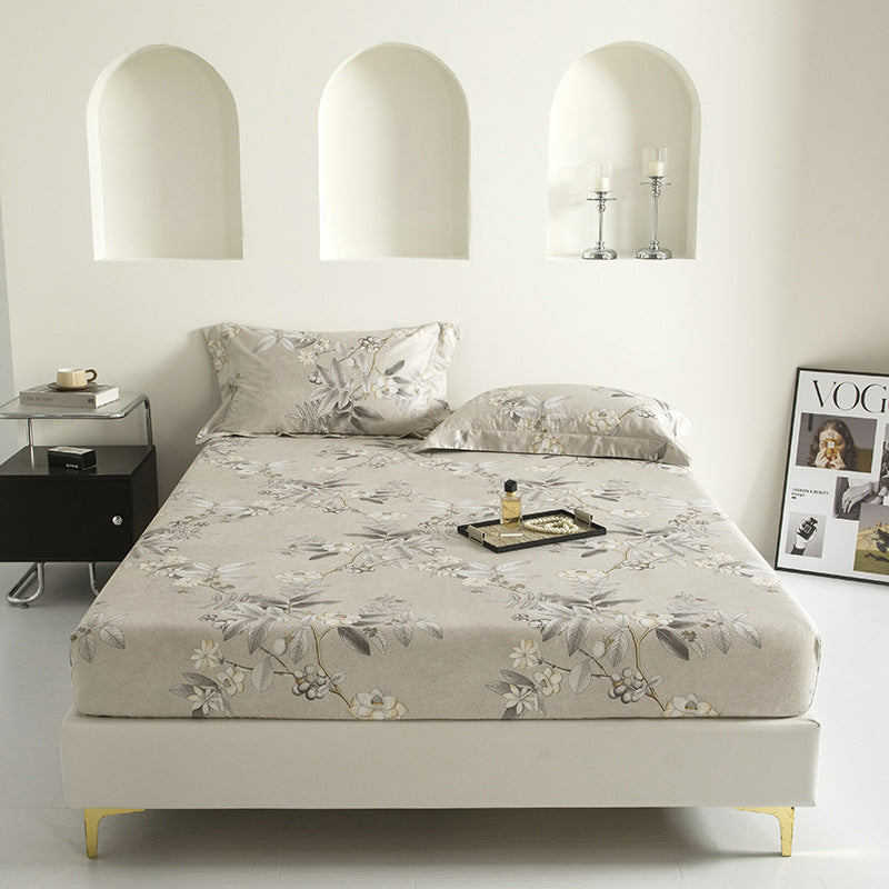 Percale Cotton Fitted Sheet - StuffedHome