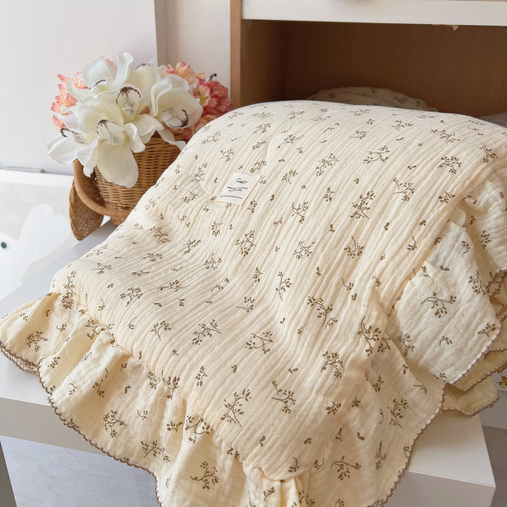 Cotton Reversible Quilt Set - StuffedHome