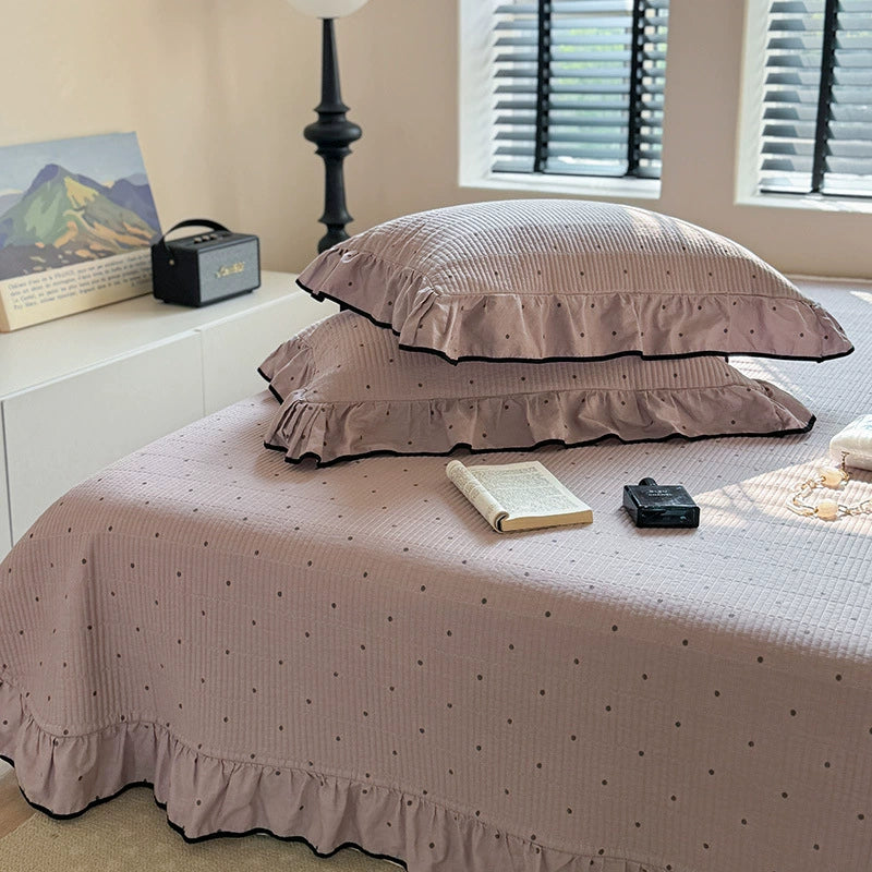 Cotton Quilted Coverlet Set - StuffedHome