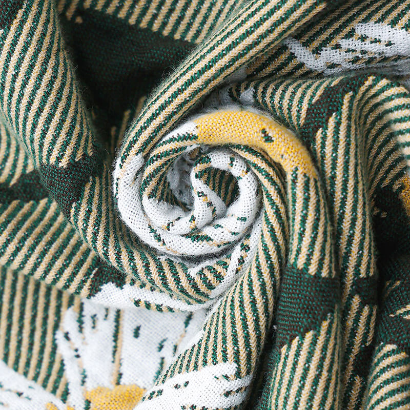 Daisy Flower Throw Blanket - StuffedHome