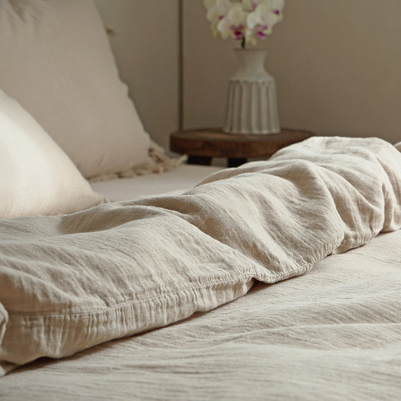 Cotton Fringe Duvet Cover Set - StuffedHome