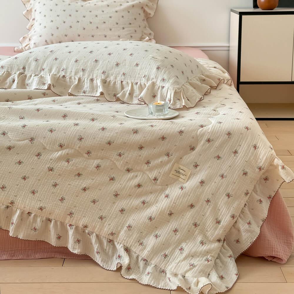 Reversible Cotton Quilt Sets - StuffedHome
