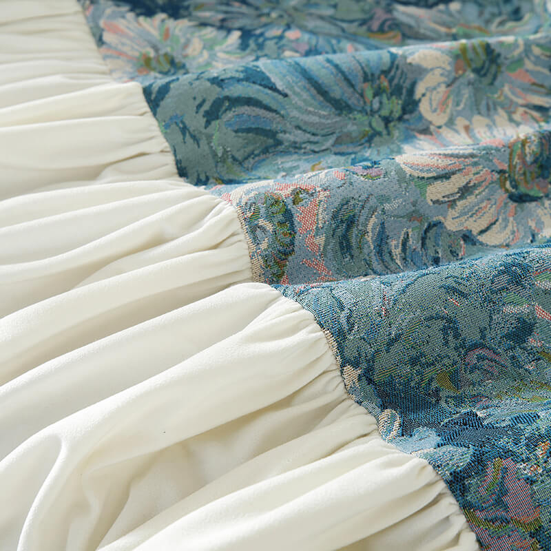 Vintage Floral Sofa Slipcover - StuffedHome