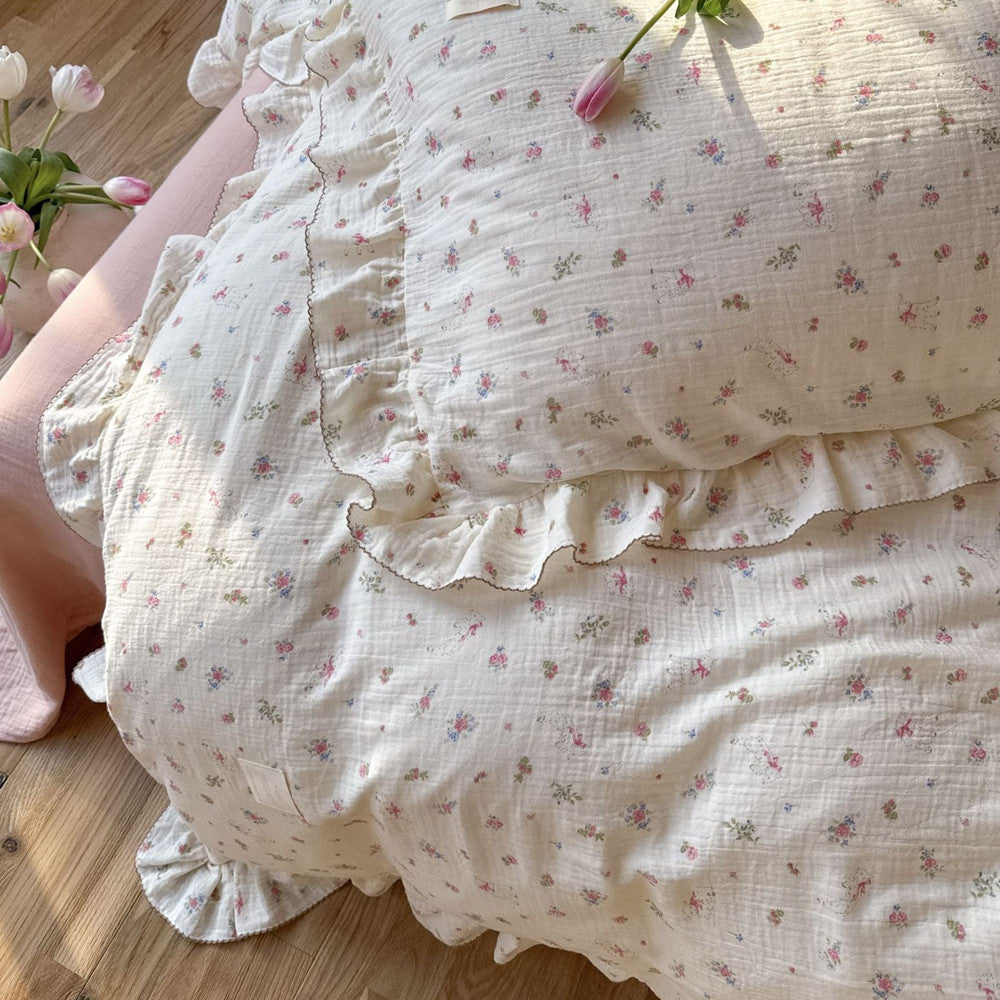 Pink Flower Bedding - StuffedHome
