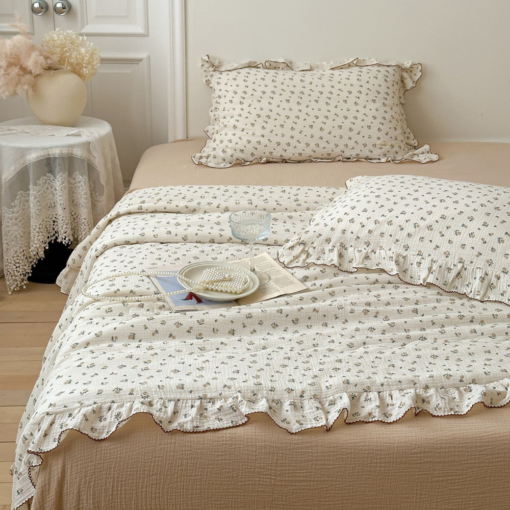 Cotton Floral Comforter Set - StuffedHome