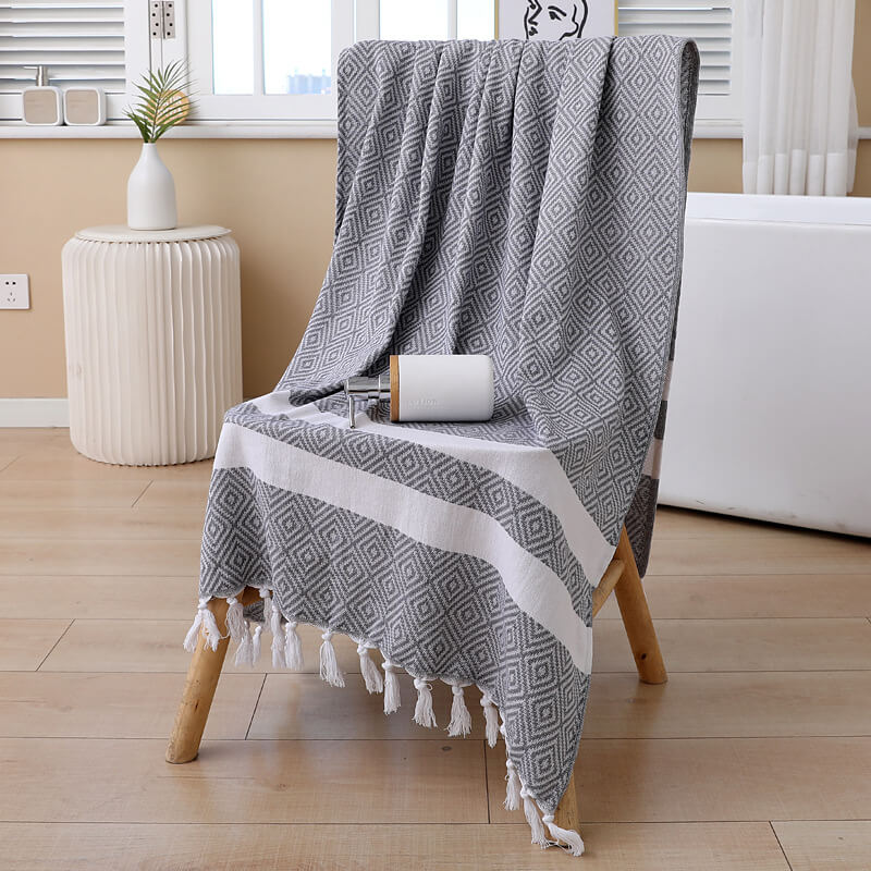Tassel Beach Towel - StuffedHome
