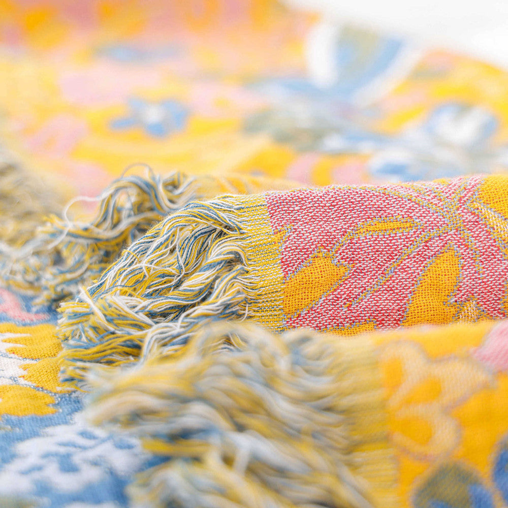 Boho Woven Throw Blanket - StuffedHome