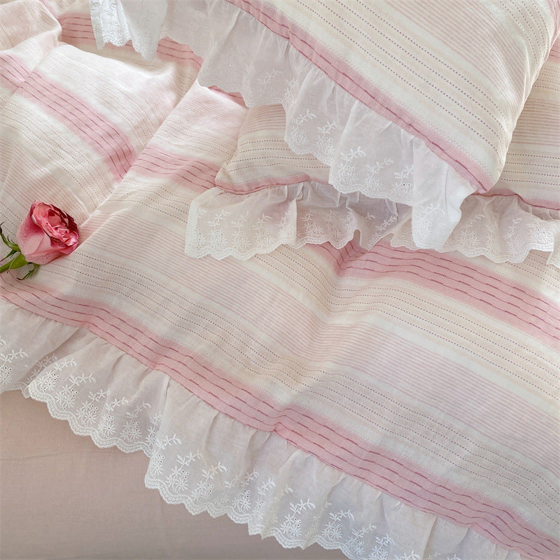 pastel color bedding set