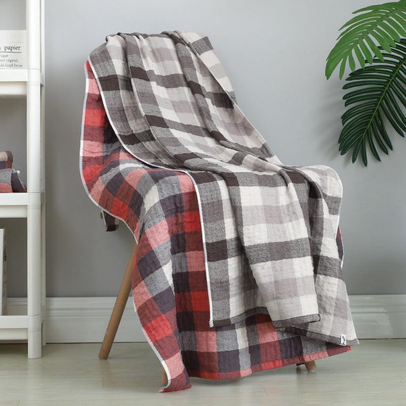 Plaid Bathroom Towel Sets - StuffedHome