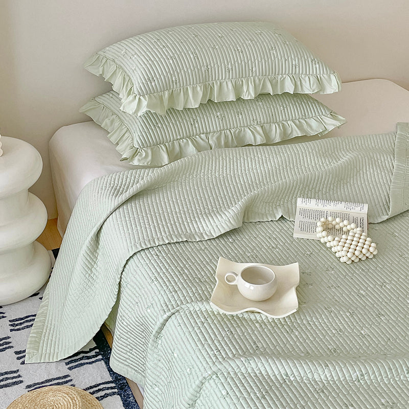 Tencel Quilt & Pillow Set - StuffedHome