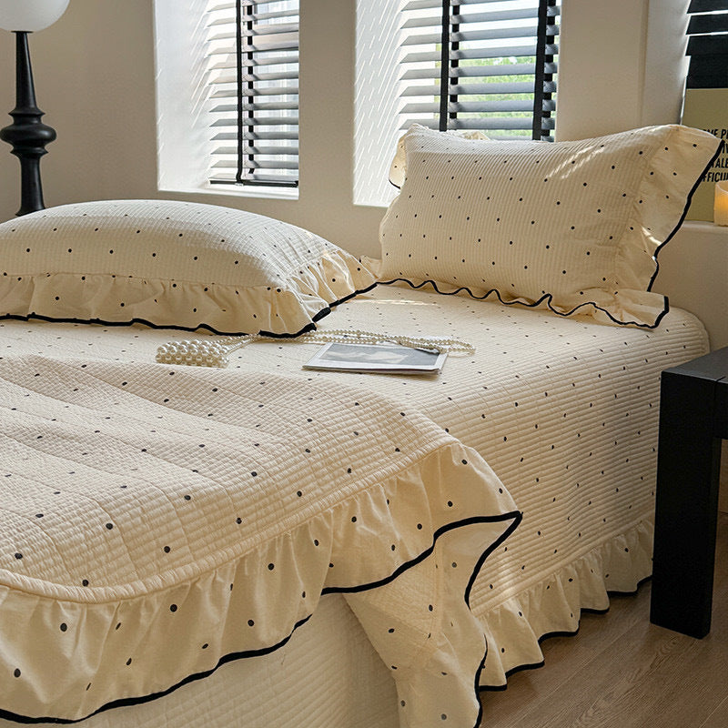 Cotton Quilted Coverlet Set - StuffedHome