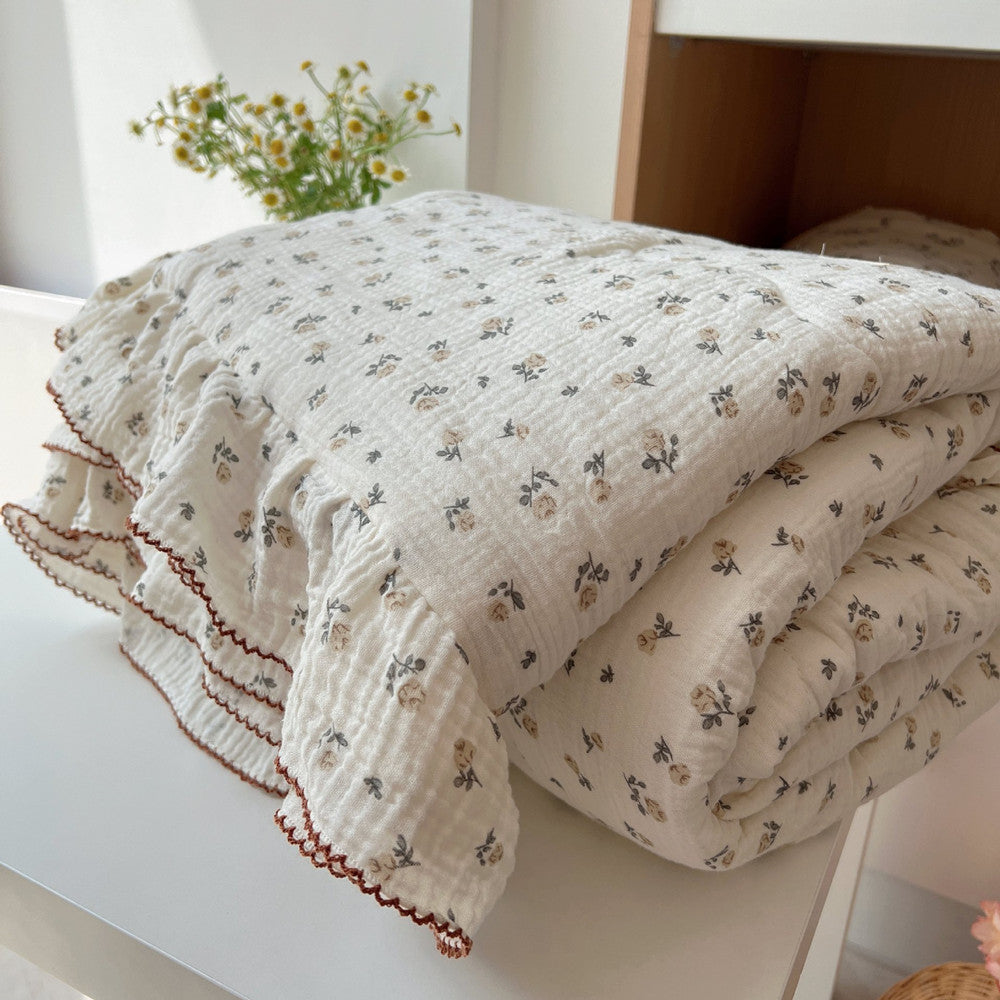 Cotton Floral Comforter Set - StuffedHome