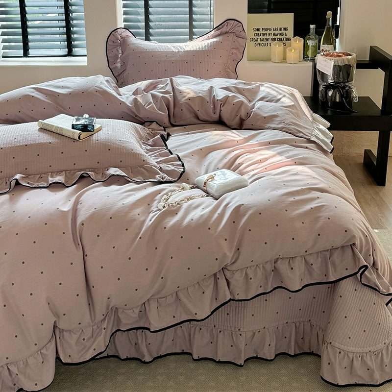 Cotton Quilted Coverlet Set - StuffedHome