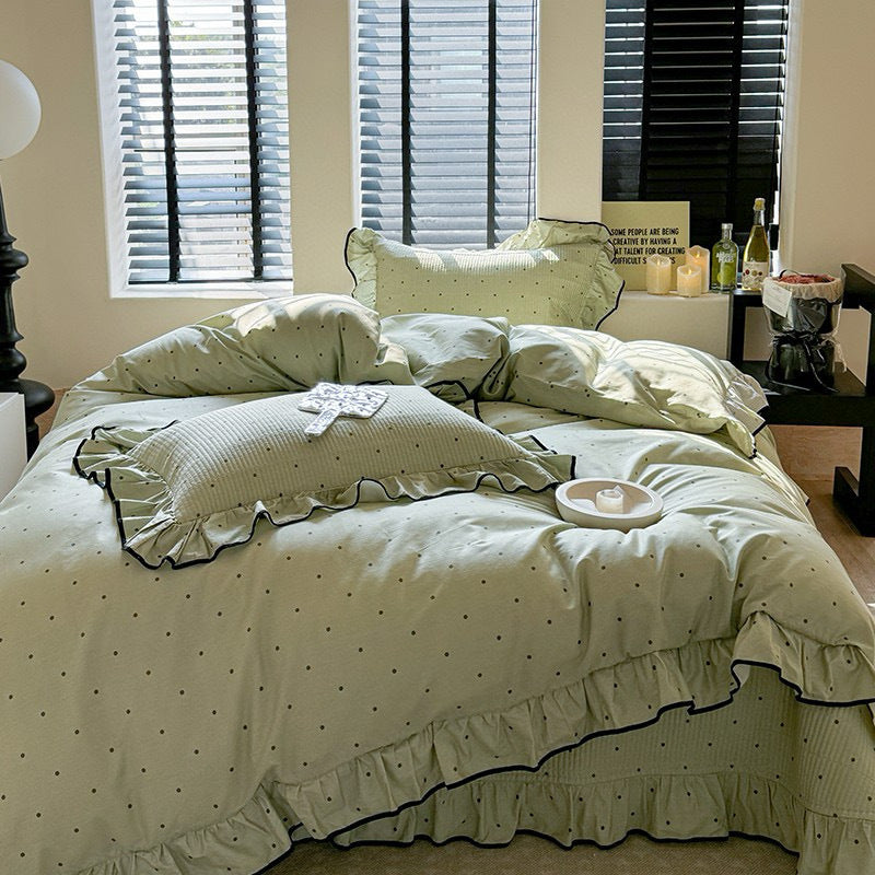Cotton Quilted Coverlet Set - StuffedHome