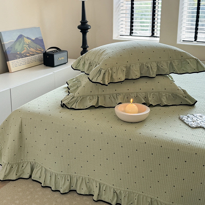 Cotton Quilted Coverlet Set - StuffedHome