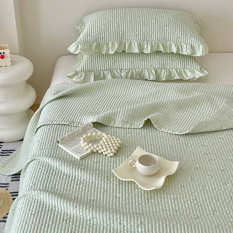 Tencel Quilt & Pillow Set - StuffedHome