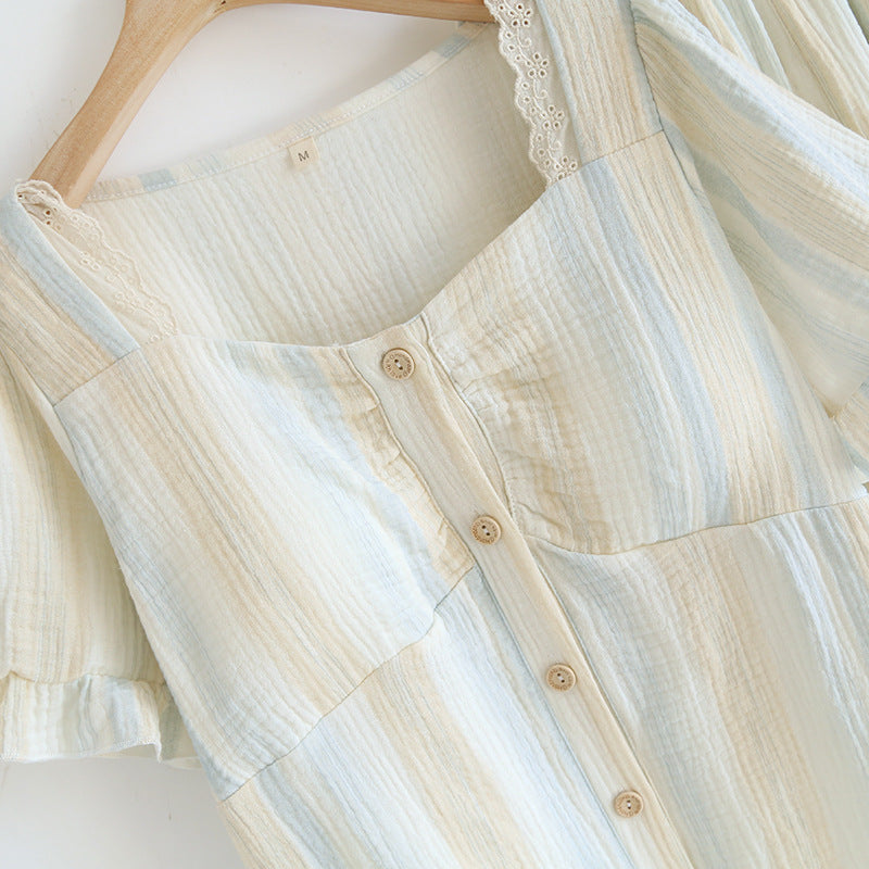 Short Sleeve Pajama Set - StuffedHome
