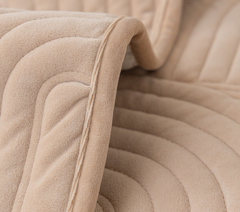 Velvet Arch-shaped Sofa Cover - StuffedHome