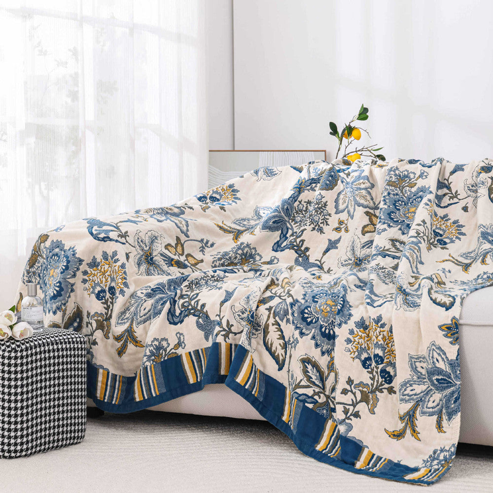 Summer Cotton Throw Blanket - StuffedHome