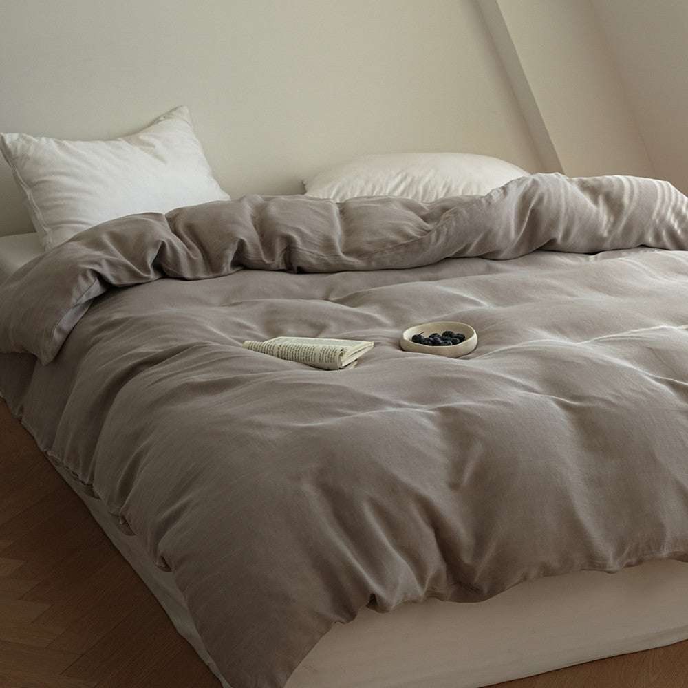 100% Lyocell Duvet Cover – Soft Cooling Comfort