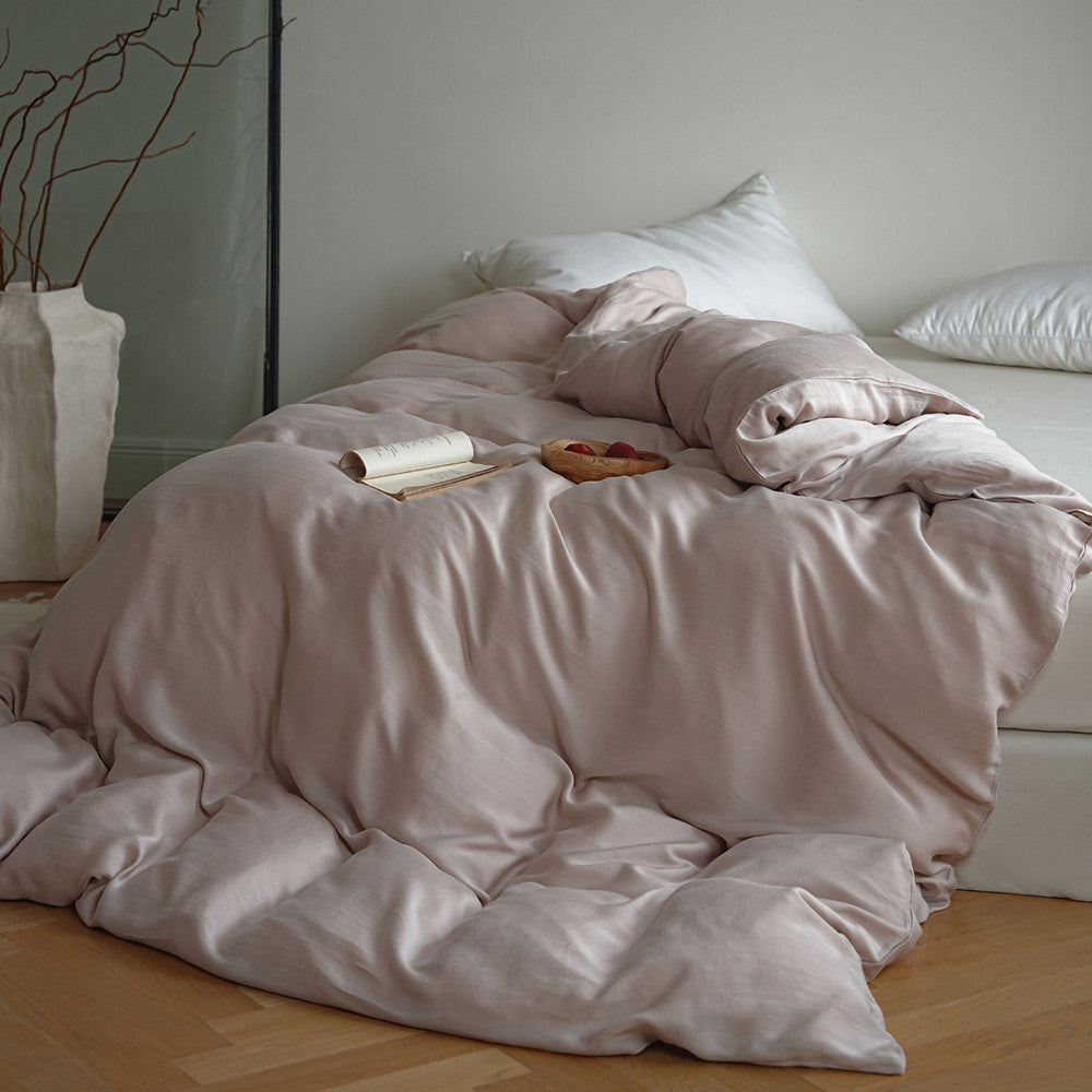 100% Lyocell Duvet Cover – Soft Cooling Comfort