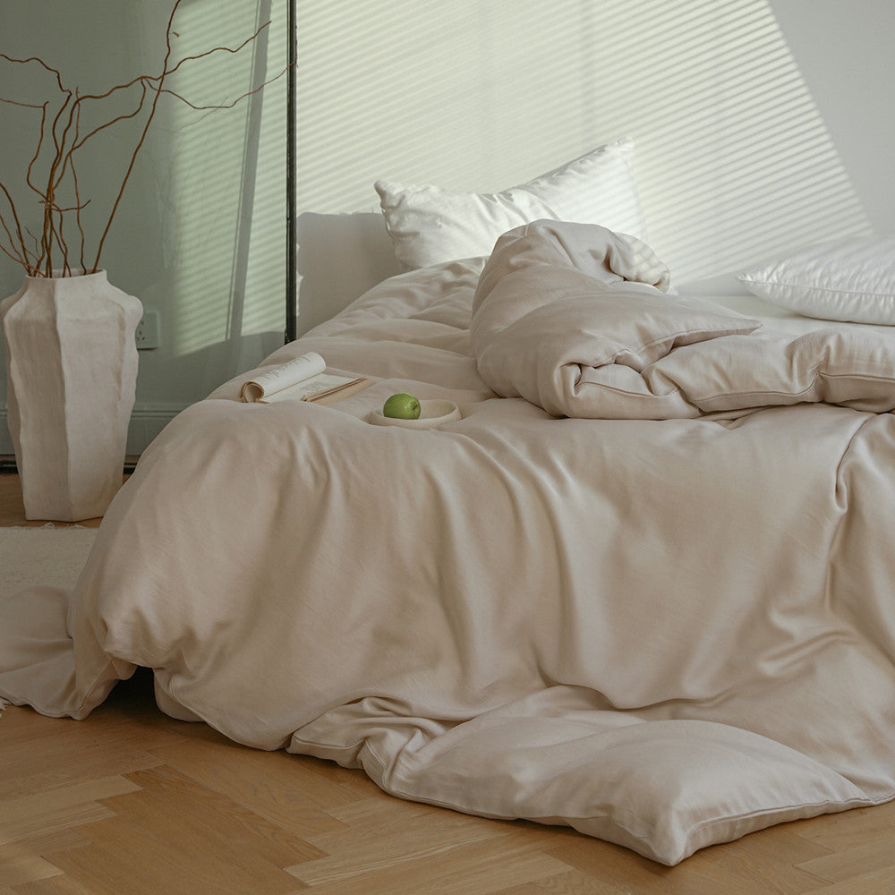 100% Lyocell Duvet Cover – Soft Cooling Comfort