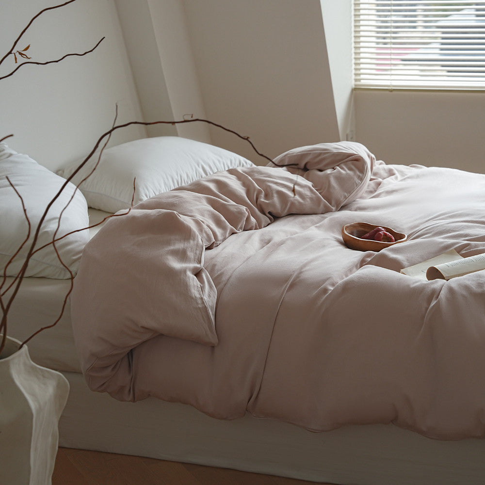 100% Lyocell Duvet Cover – Soft Cooling Comfort
