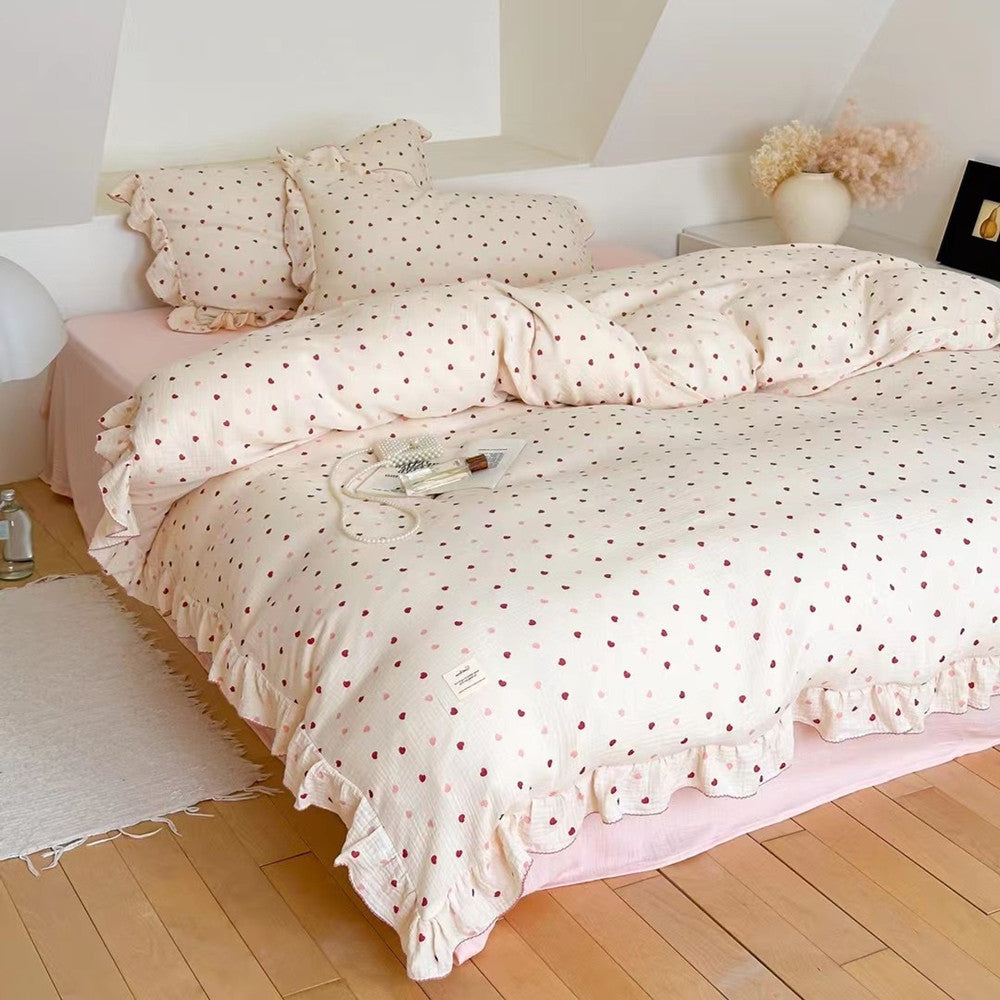 Modern cotton bedding set