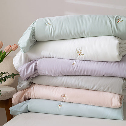 Quilted Ruffle Bedding Set – Soft Luxury Style