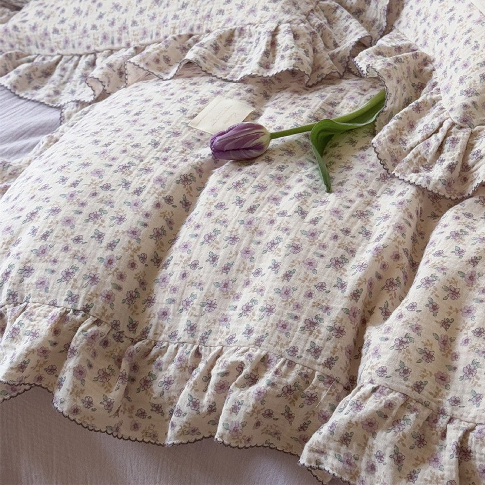 Vintage Floral Duvet Cover