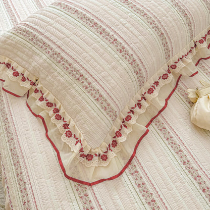 Ditsy Floral Quilted Bed Skirt