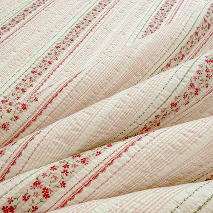 Ditsy Floral Quilted Bed Skirt