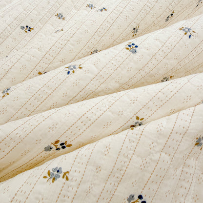 Ditsy Floral Quilted Bed Skirt