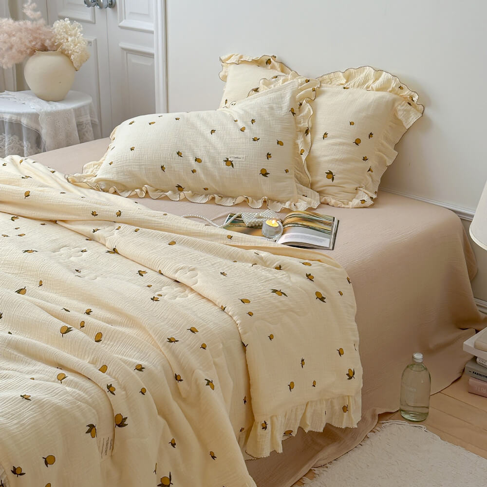 cotton-ruffle-comforter-sets