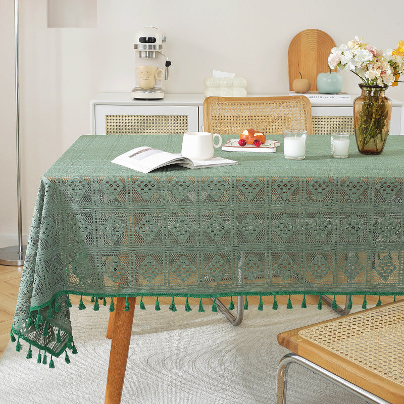 crocheted tablecloths