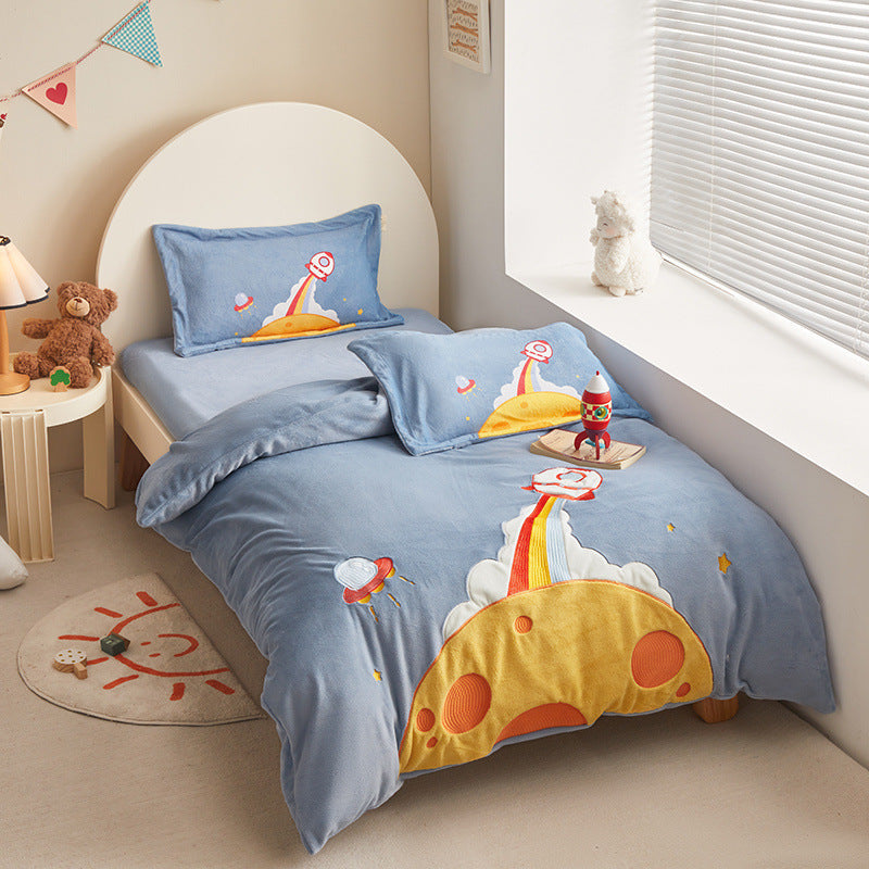 flannel bedding set