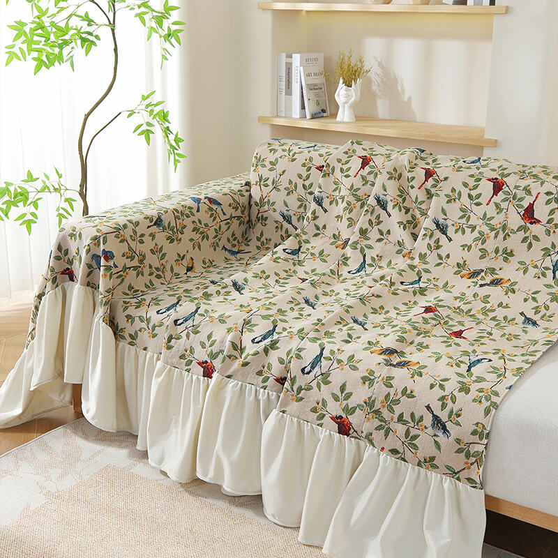 floral couch cover