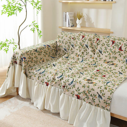 floral couch cover