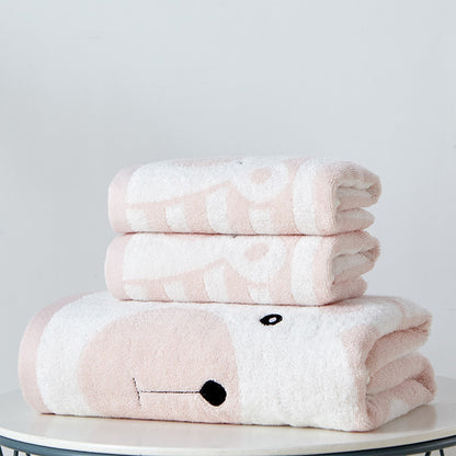 girls bath towels